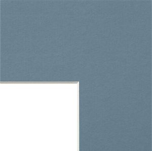 PASSEPARTOUT IN FOGLI BLU W170 - angolo