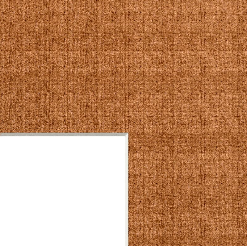 PASSEPARTOUT IN FOGLI BRONZO W613 - angolo