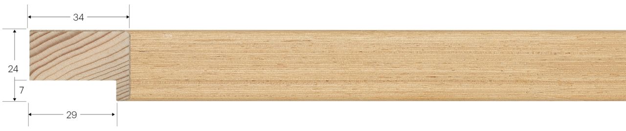 ASTA NATURAL SERIE INGA - frontale