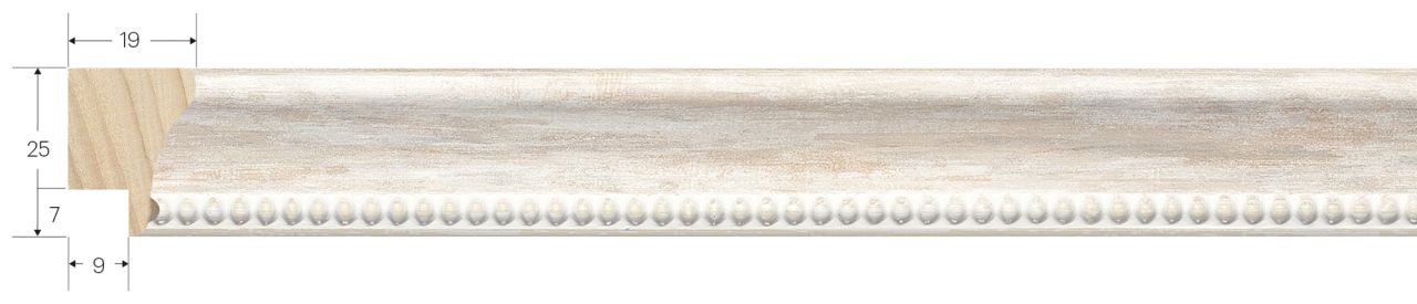 ASTA NATURAL SERIE SOLEDAD 6550 - frontale