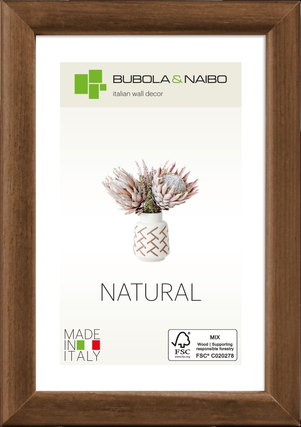 CORNICE IN LEGNO EVA 13 - frontale