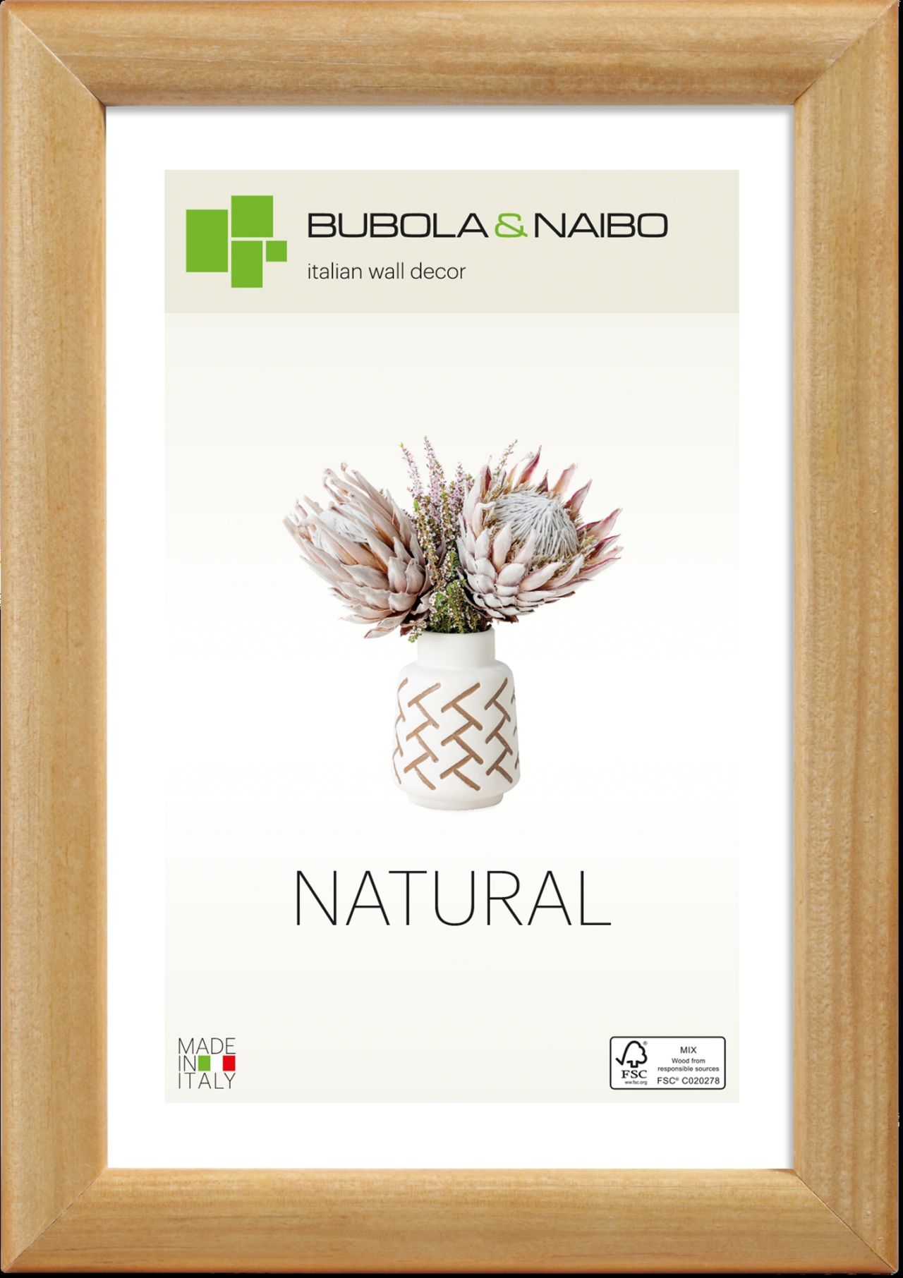 CORNICE IN LEGNO EVA 13 - frontale