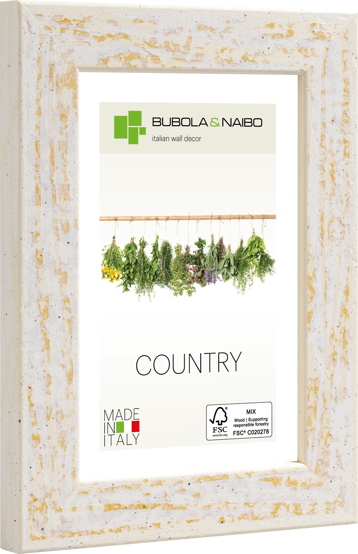 CORNICE IN LEGNO ANDY - laterale
