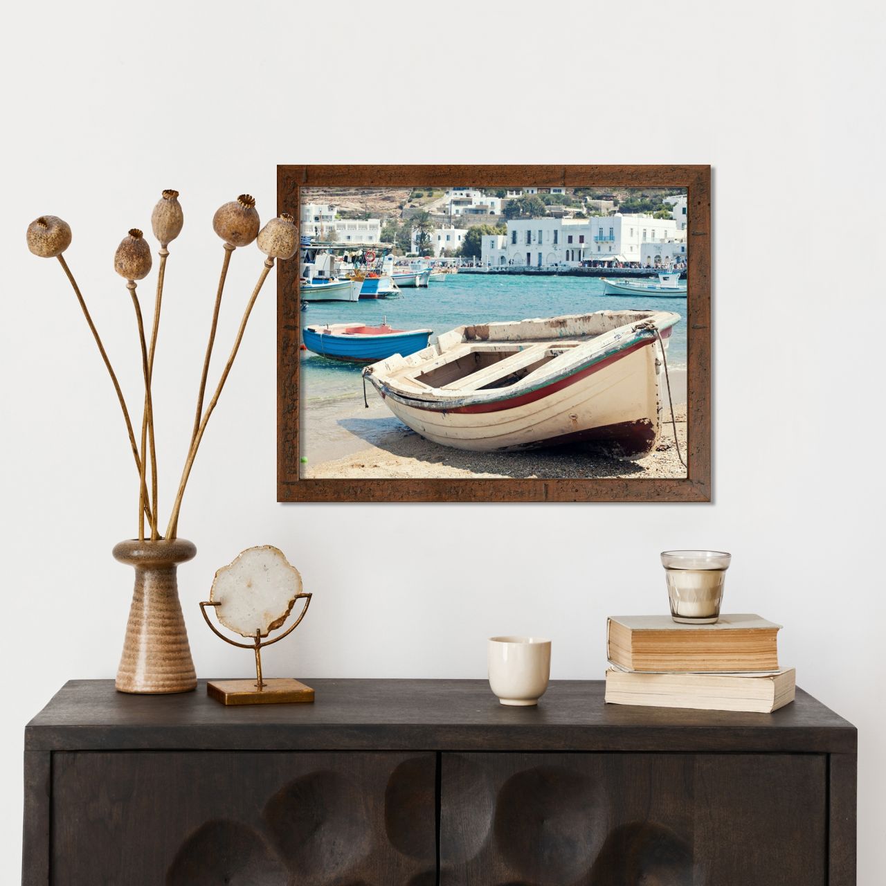 CORNICE IN LEGNO HUMPHREY 3860 - ambientata