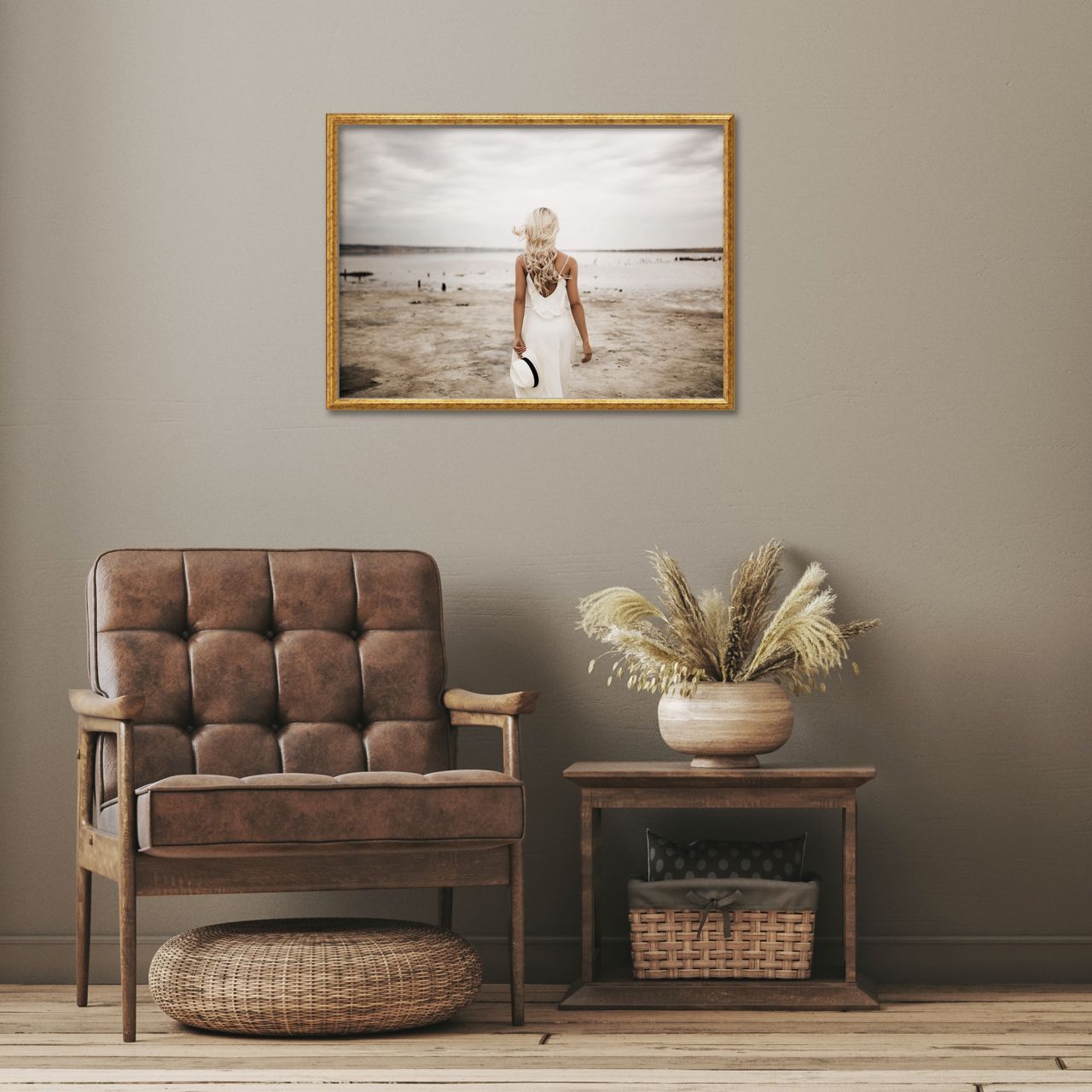 CORNICE IN LEGNO CLAUDIA 5000 - ambientata