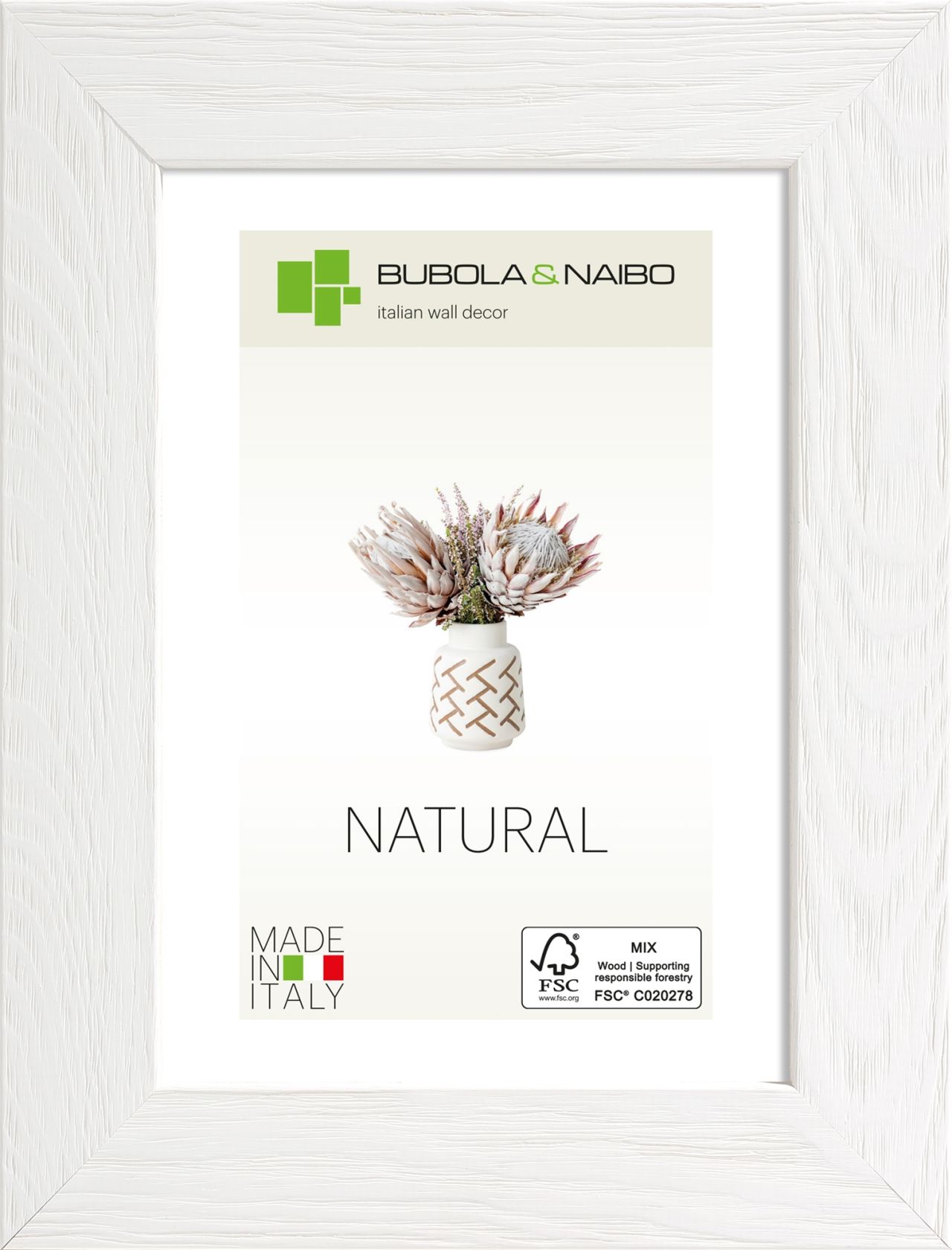 CORNICE IN LEGNO SANDRA 6110 - frontale