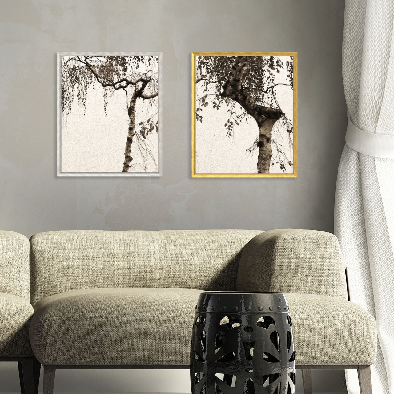 CORNICE IN LEGNO MARISA 6280 - ambientata