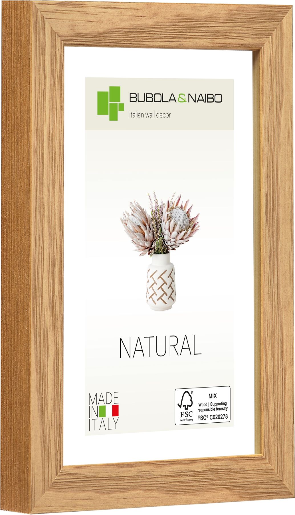 CORNICE IN LEGNO TULIPA 6340 - laterale