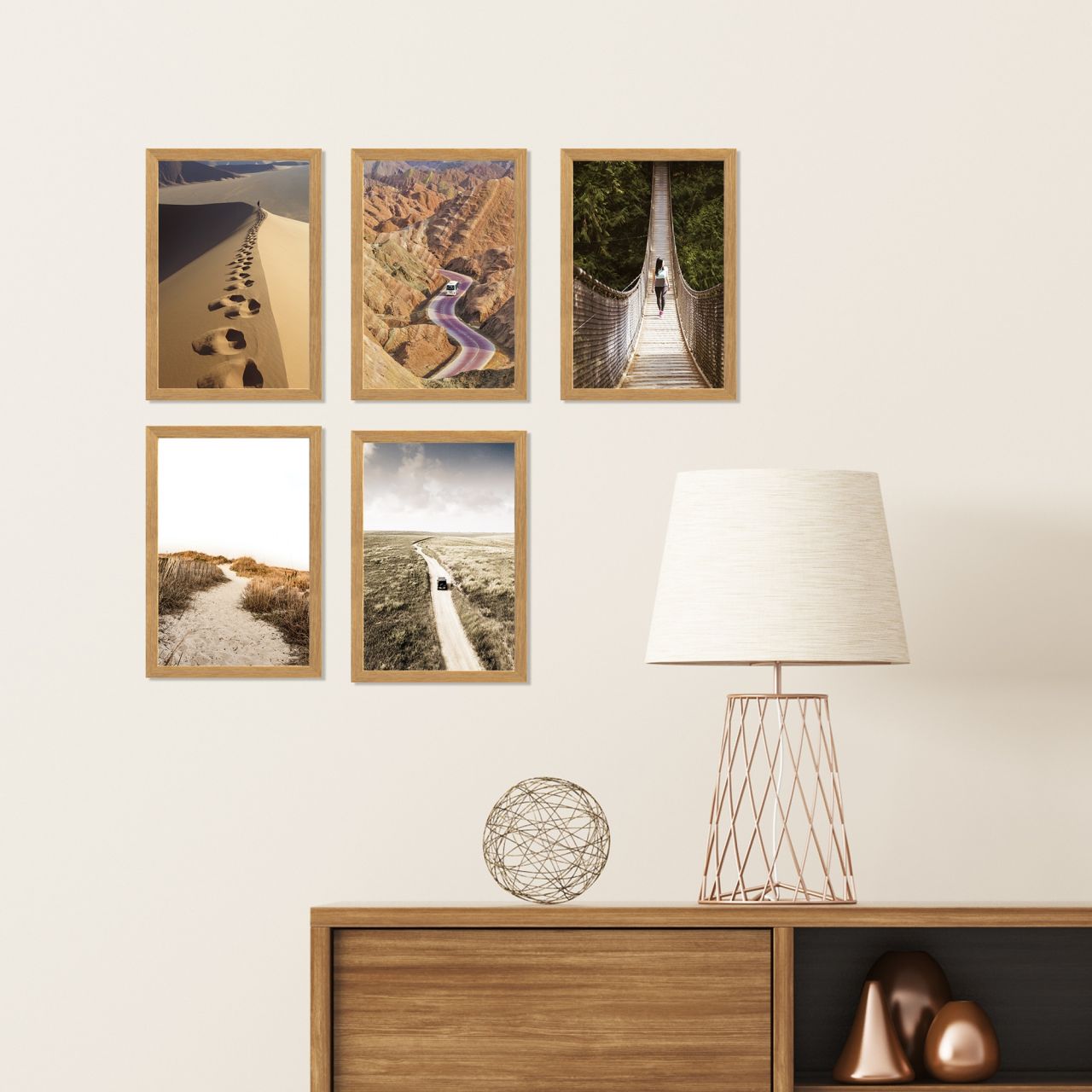 CORNICE IN LEGNO TULIPA 6340 - ambientata