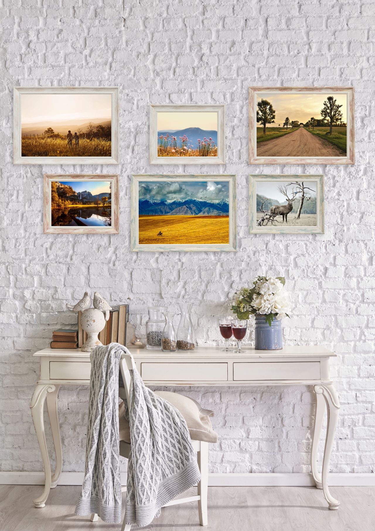 CORNICE IN LEGNO SOLEDAD 6550 - ambientata