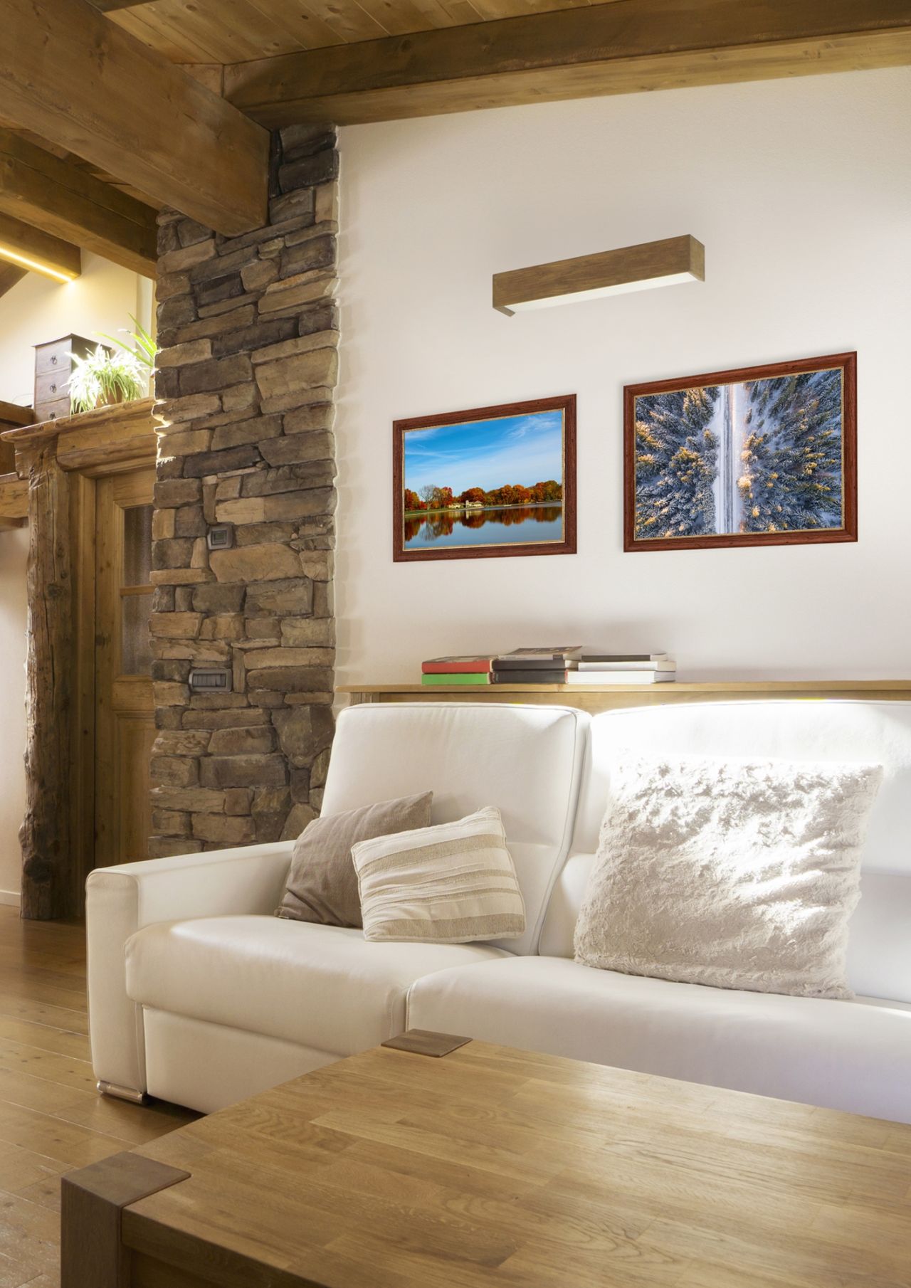 CORNICE IN LEGNO KARI 6590 - ambientata