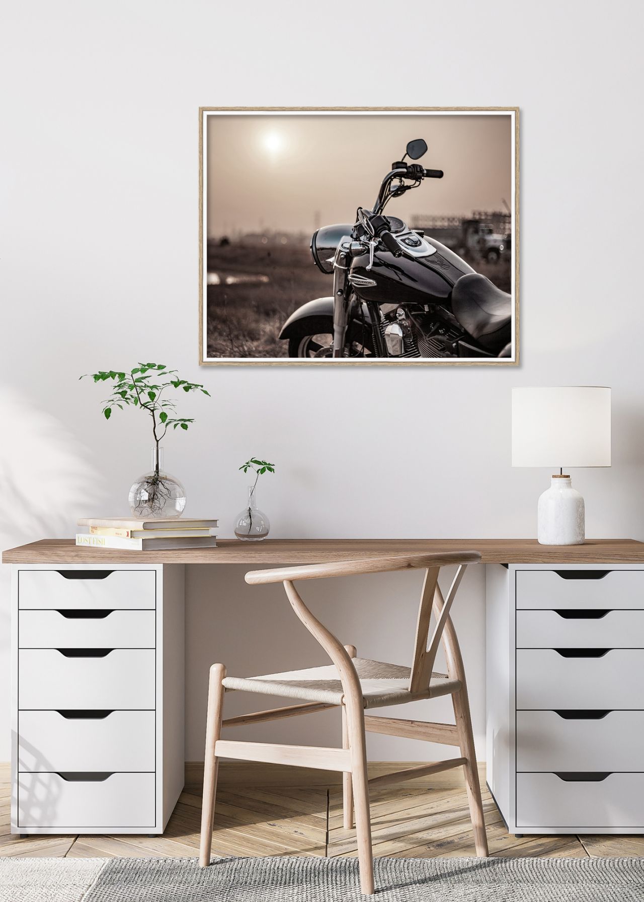 CORNICE IN LEGNO UNIKA 6790 - ambientata
