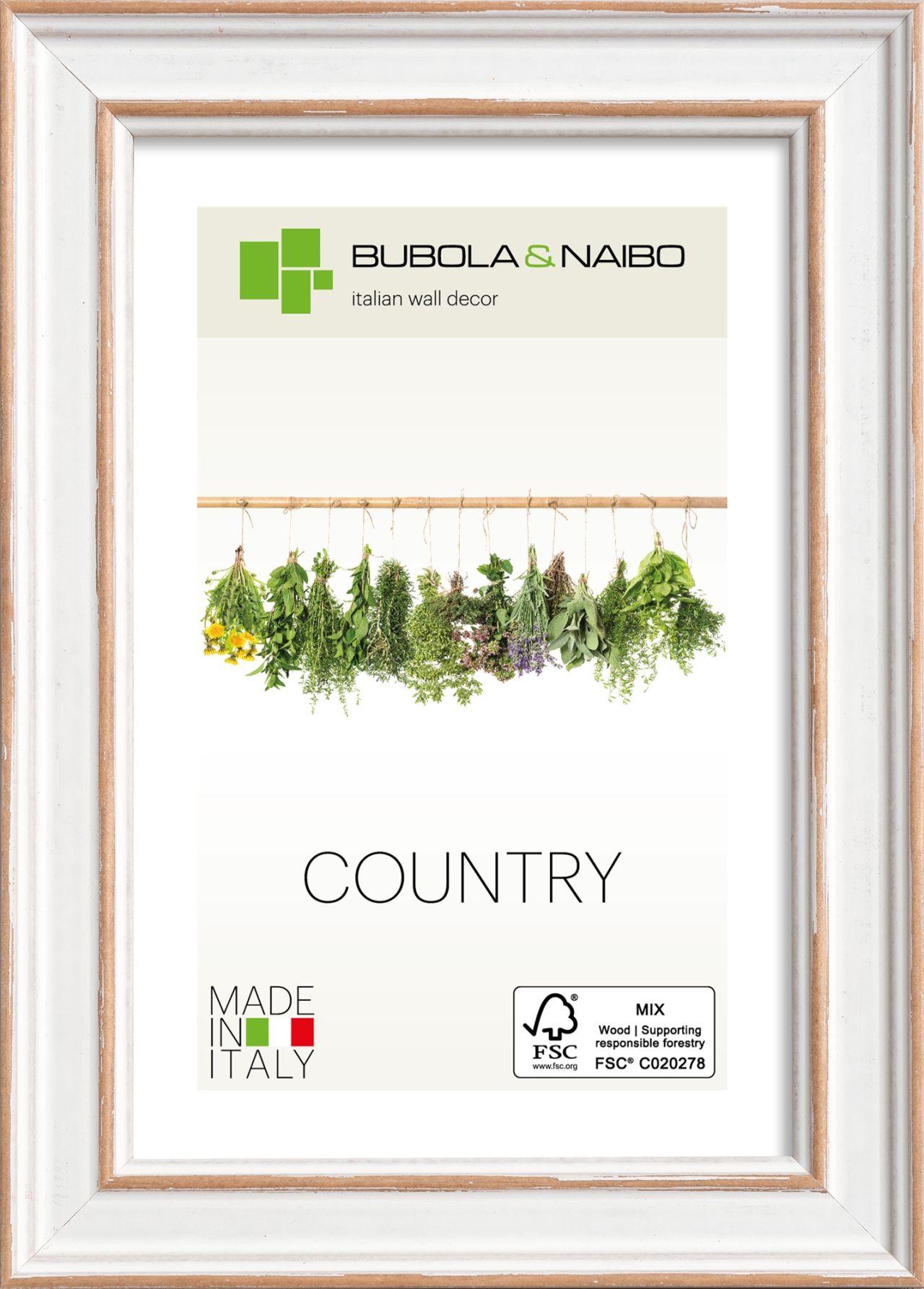 CORNICE IN LEGNO RINGA 7180 - frontale