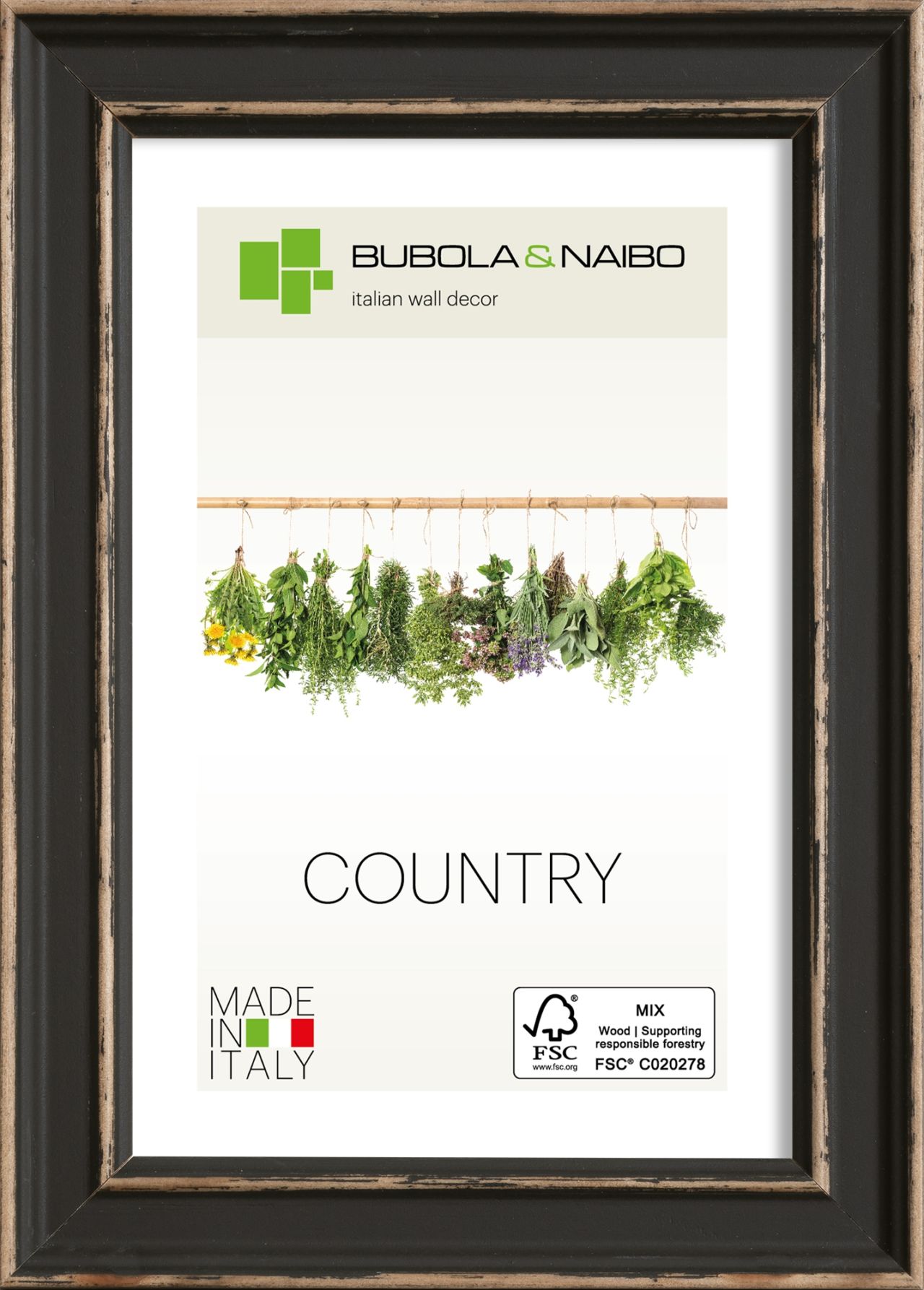 CORNICE IN LEGNO RINGA 7180 - frontale