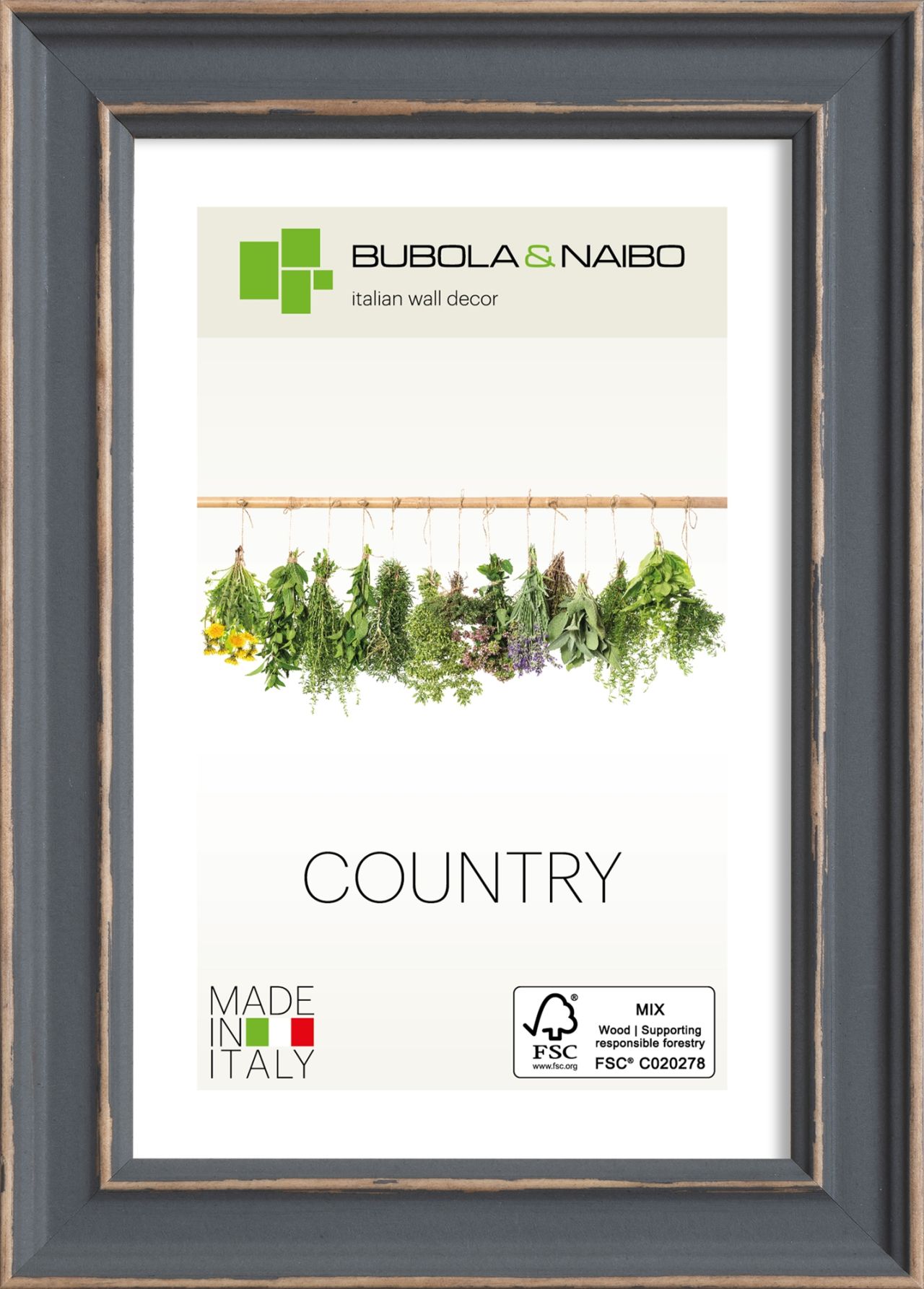 CORNICE IN LEGNO RINGA 7180 - frontale