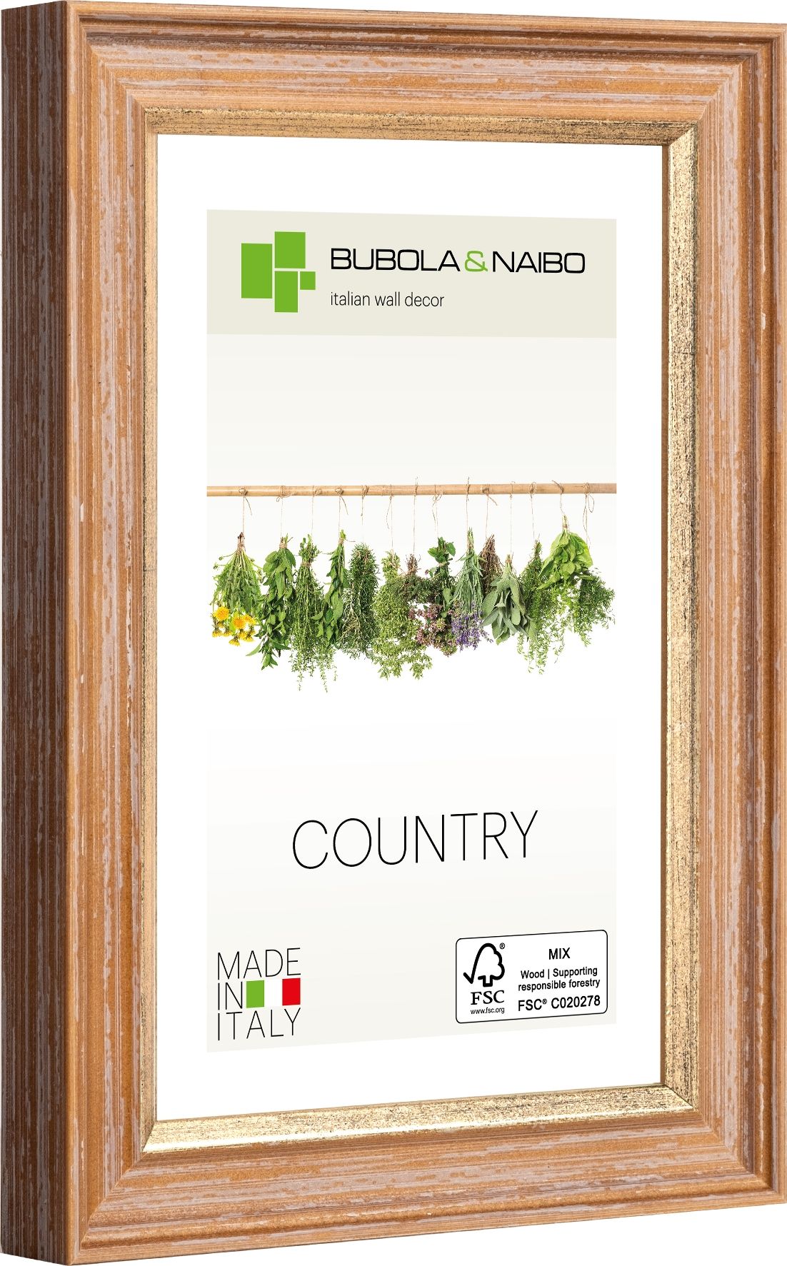 CORNICE IN LEGNO RINGA 7180 - laterale