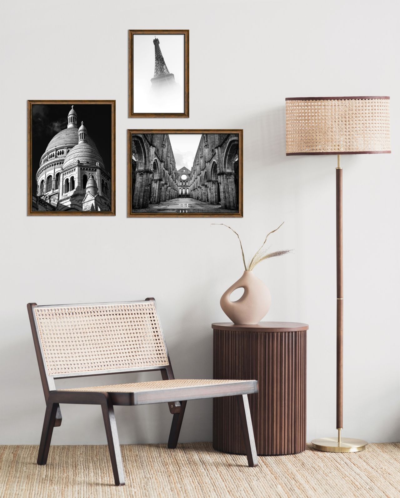 CORNICE IN LEGNO RINGA 7180 - ambientata