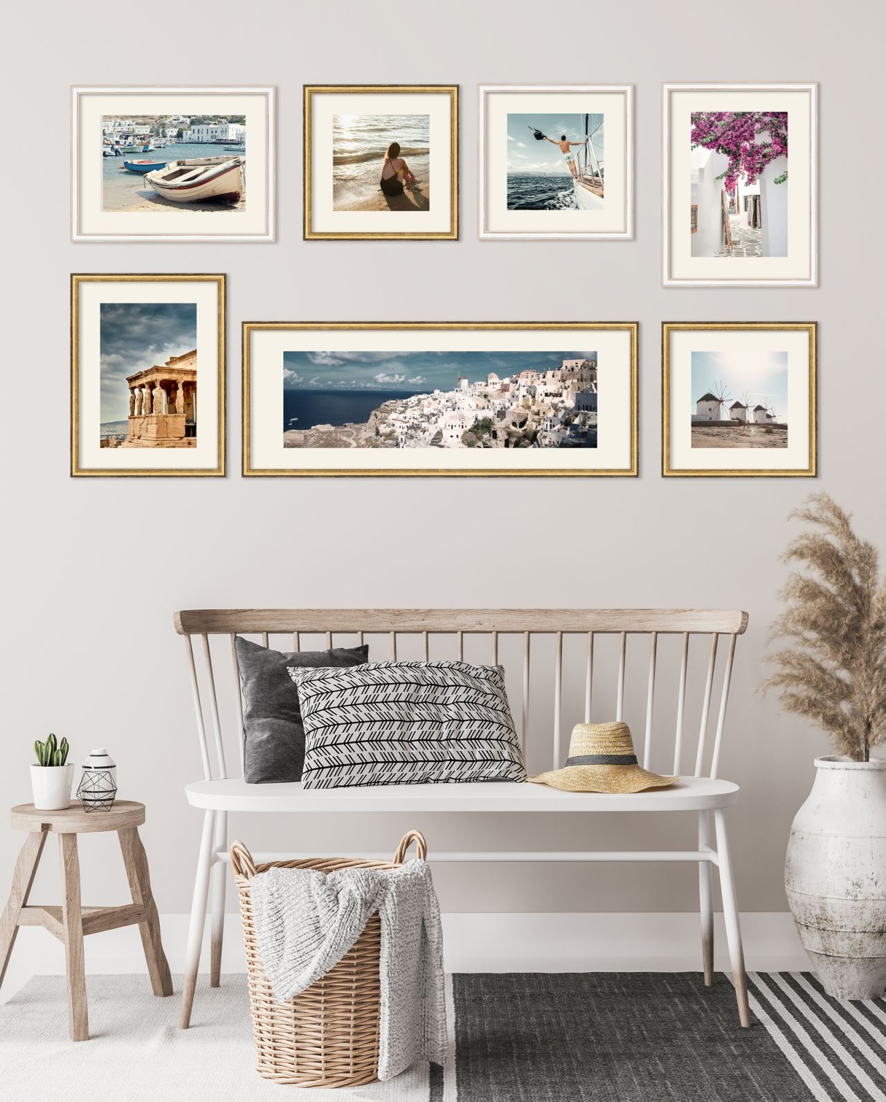 CORNICE IN LEGNO RINGA 7180C - ambientata