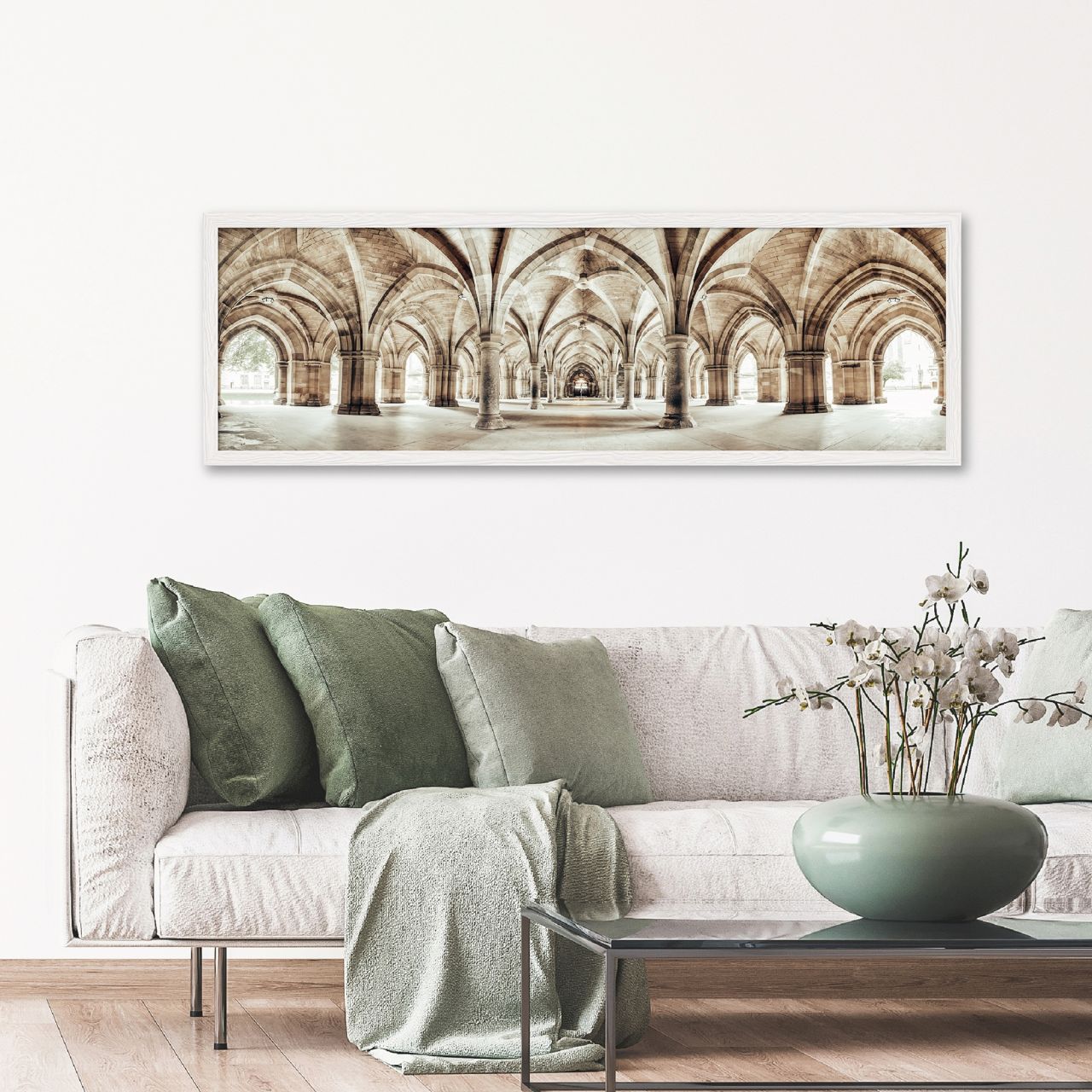 DECOPOSTER WHITE DP94 - ambientata