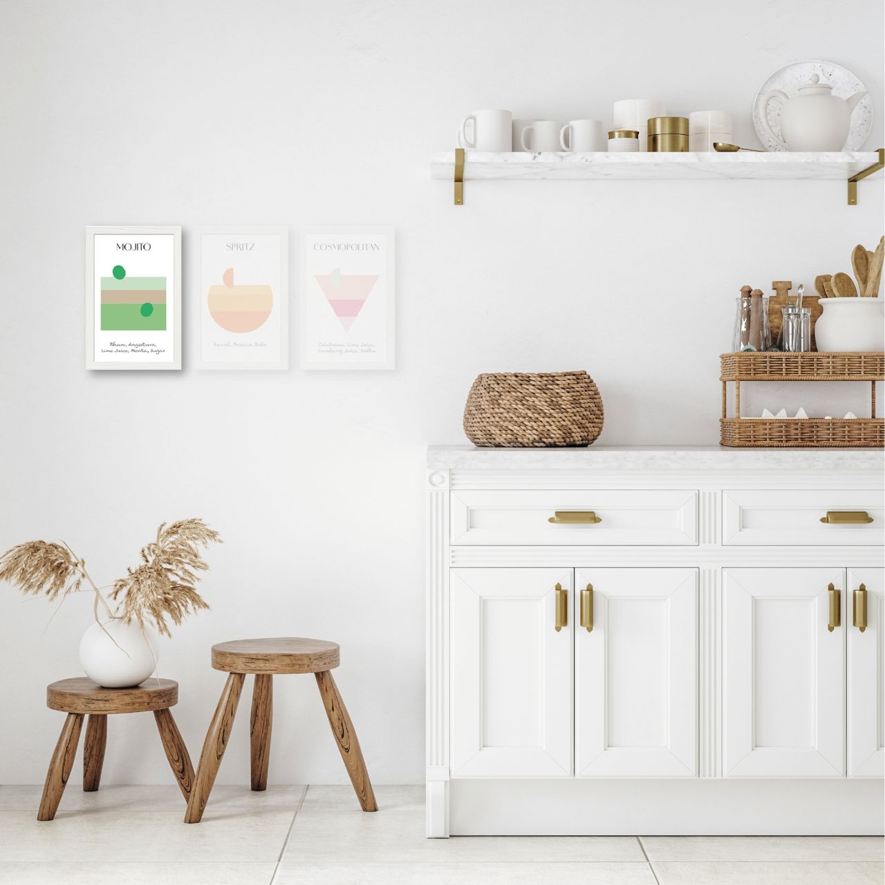 DECOPOSTER WHITE DPB0 - ambientata