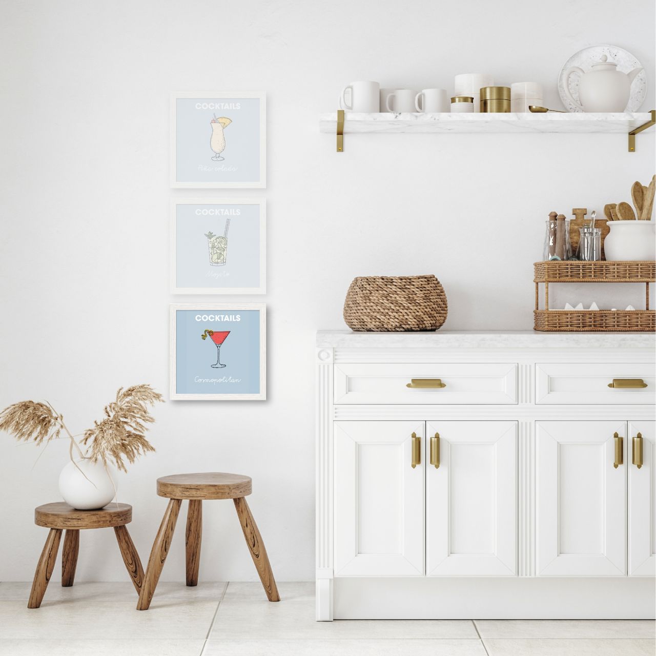 DECOPOSTER WHITE DPD5 - ambientata