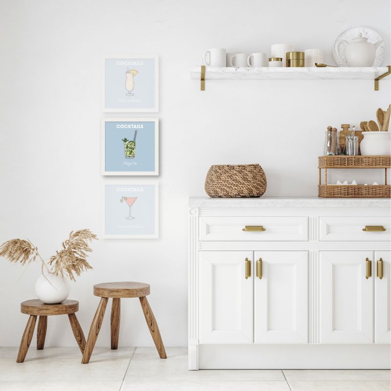 DECOPOSTER WHITE DPD6 - ambientata