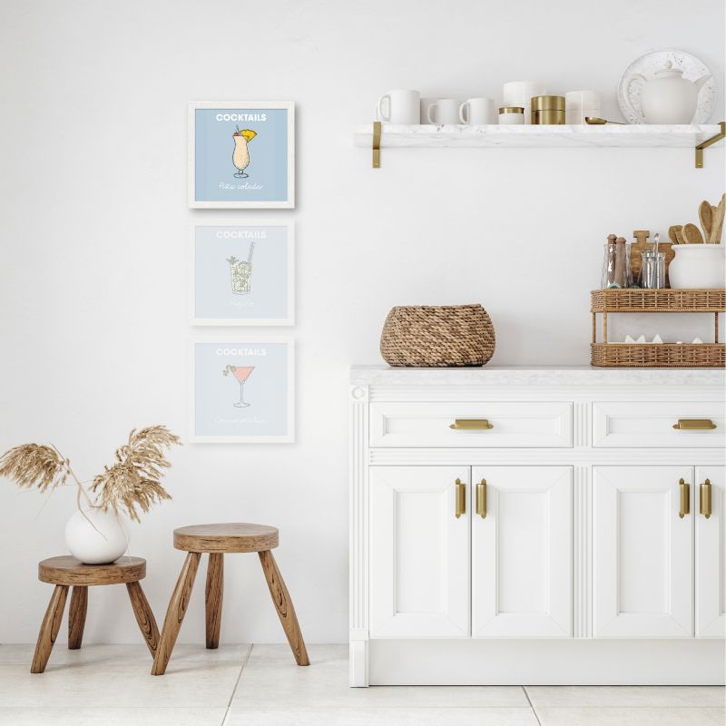 DECOPOSTER WHITE DPD7 - ambientata