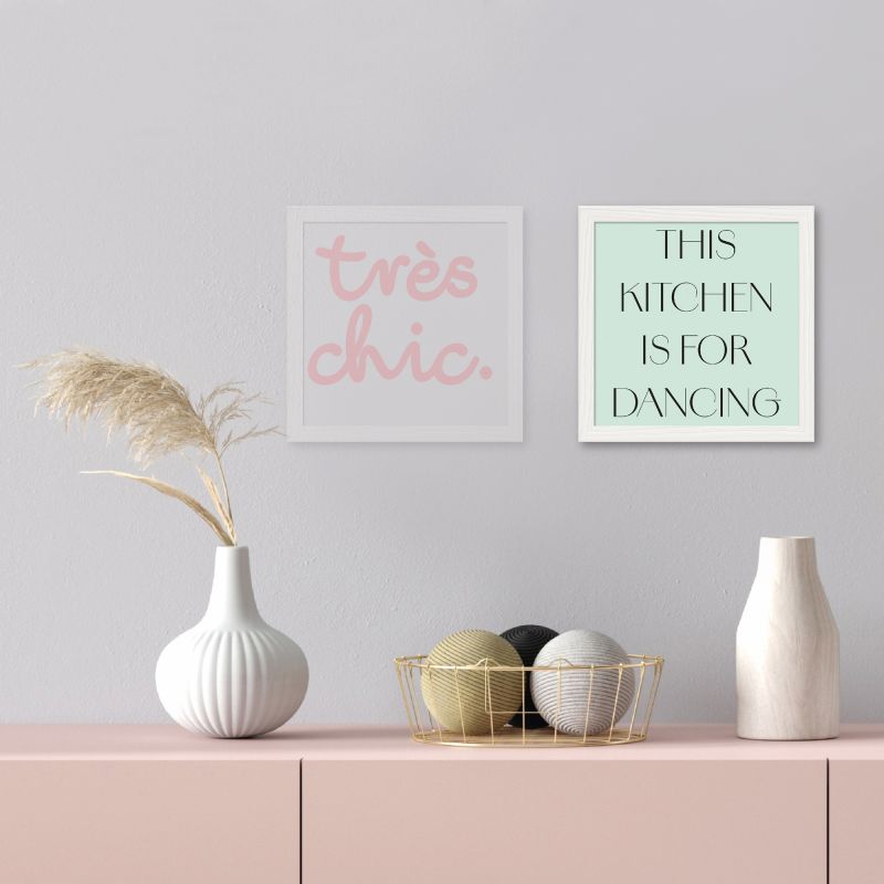 DECOPOSTER WHITE DPD9 - ambientata