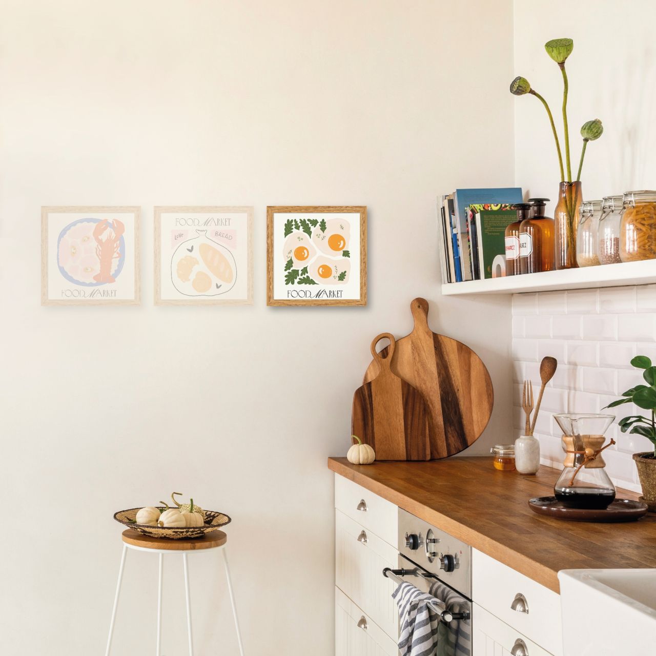 DECOPOSTER OAK DPF2 - ambientata