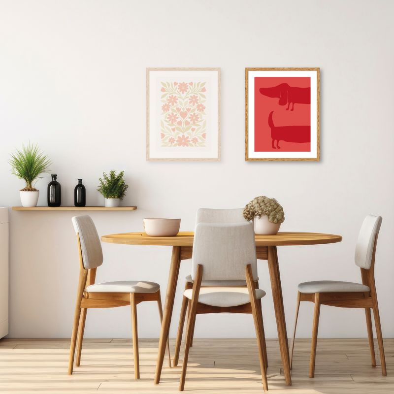 DECOPOSTER OAK DPG3 - ambientata