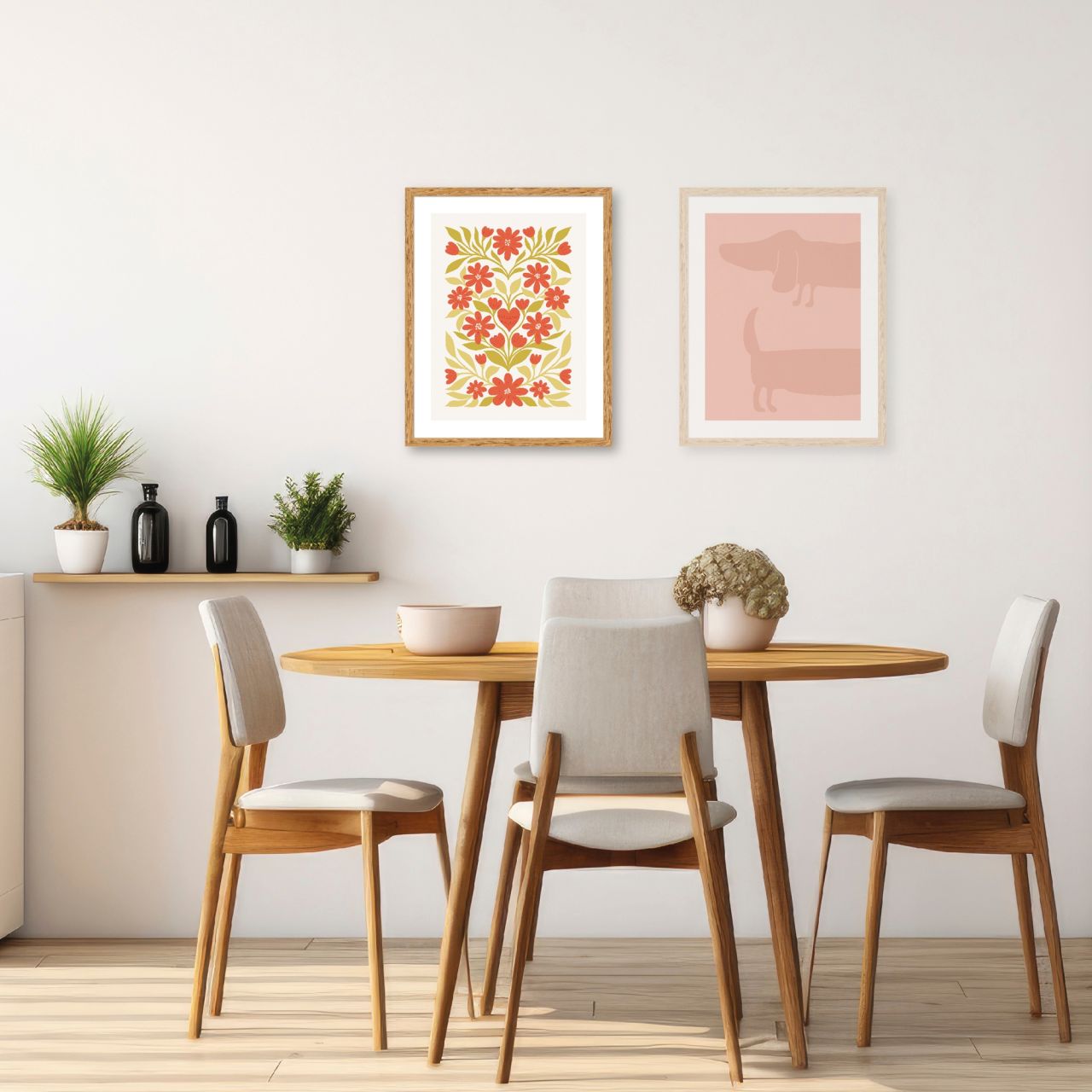 DECOPOSTER OAK DPG4 - ambientata