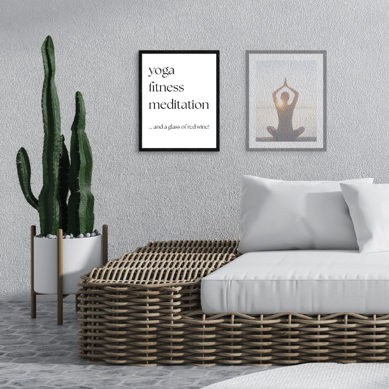 DECOPOSTER BLACK DPG9 - ambientata