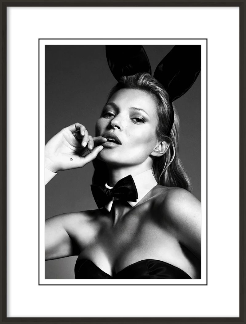 POSTART BIANCO E NERO ‘KATE MOSS BUNNY’ SP09 - catalogo