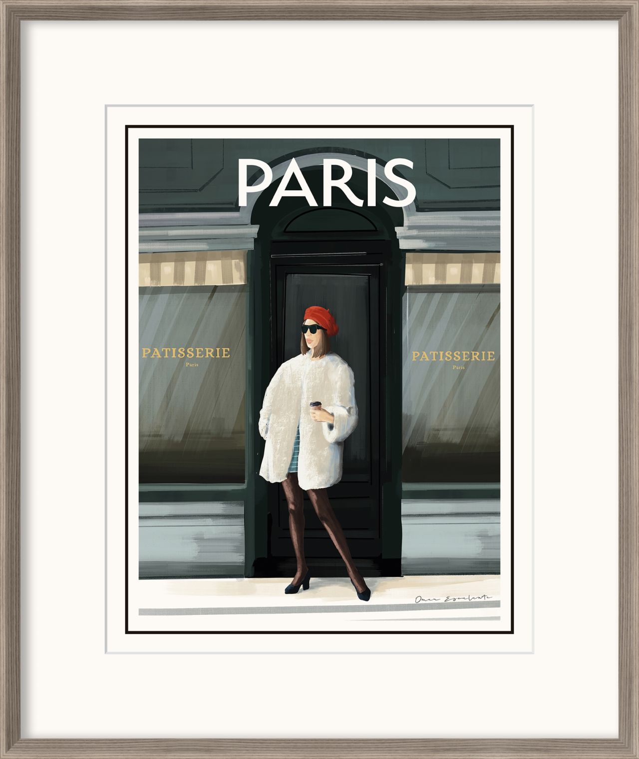 POSTART GENTE DI MONDO ‘LA RAGAZZA DI PARIGI’ SW17 - catalogo