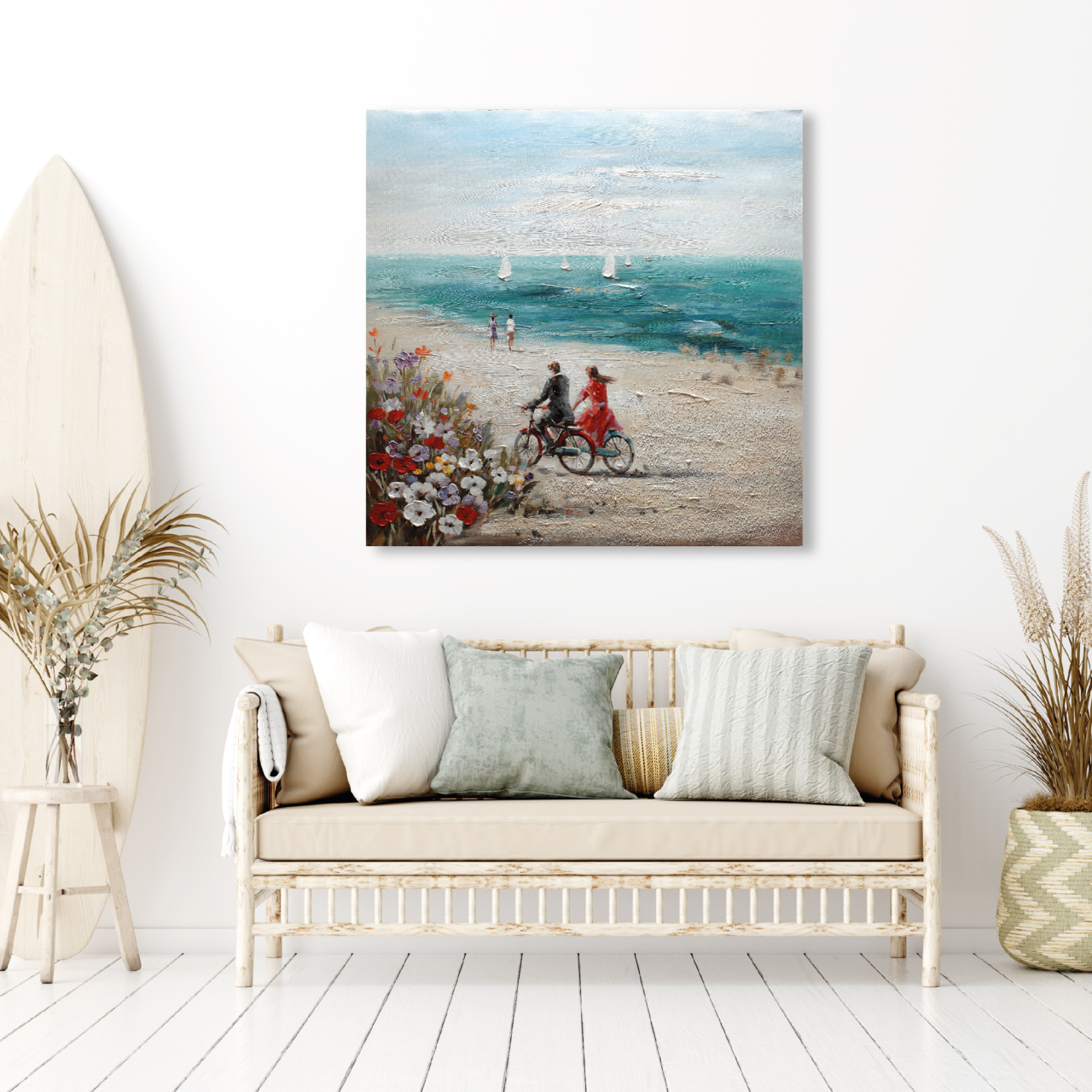 DIPINTO ART. W638 100X100 FSC100 - ambientata