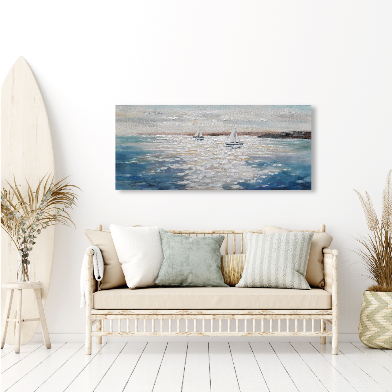 DIPINTO ART. W719 65X150 FSC100 - ambientata