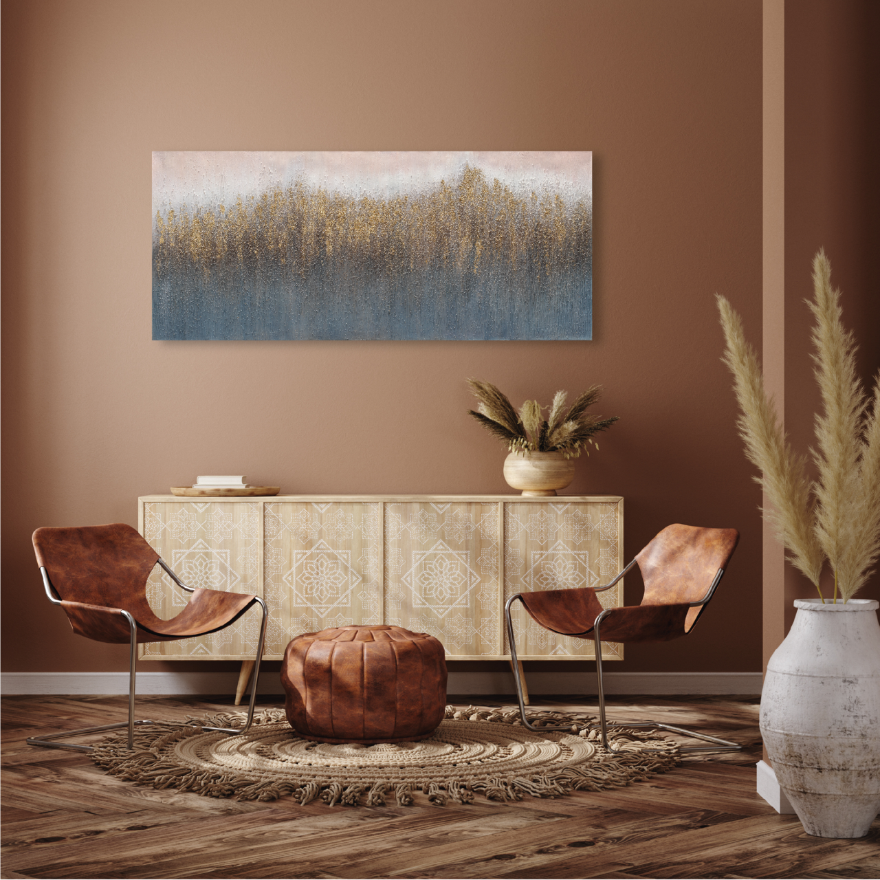 DIPINTO ART. W723 65X150 FSC100 - ambientata