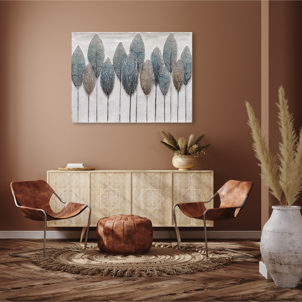 DIPINTO ART. W732 90X120 FSC100 - ambientata