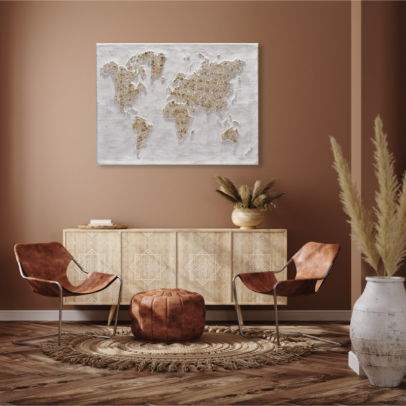 DIPINTO ART. W733 90X120 FSC100 - ambientata