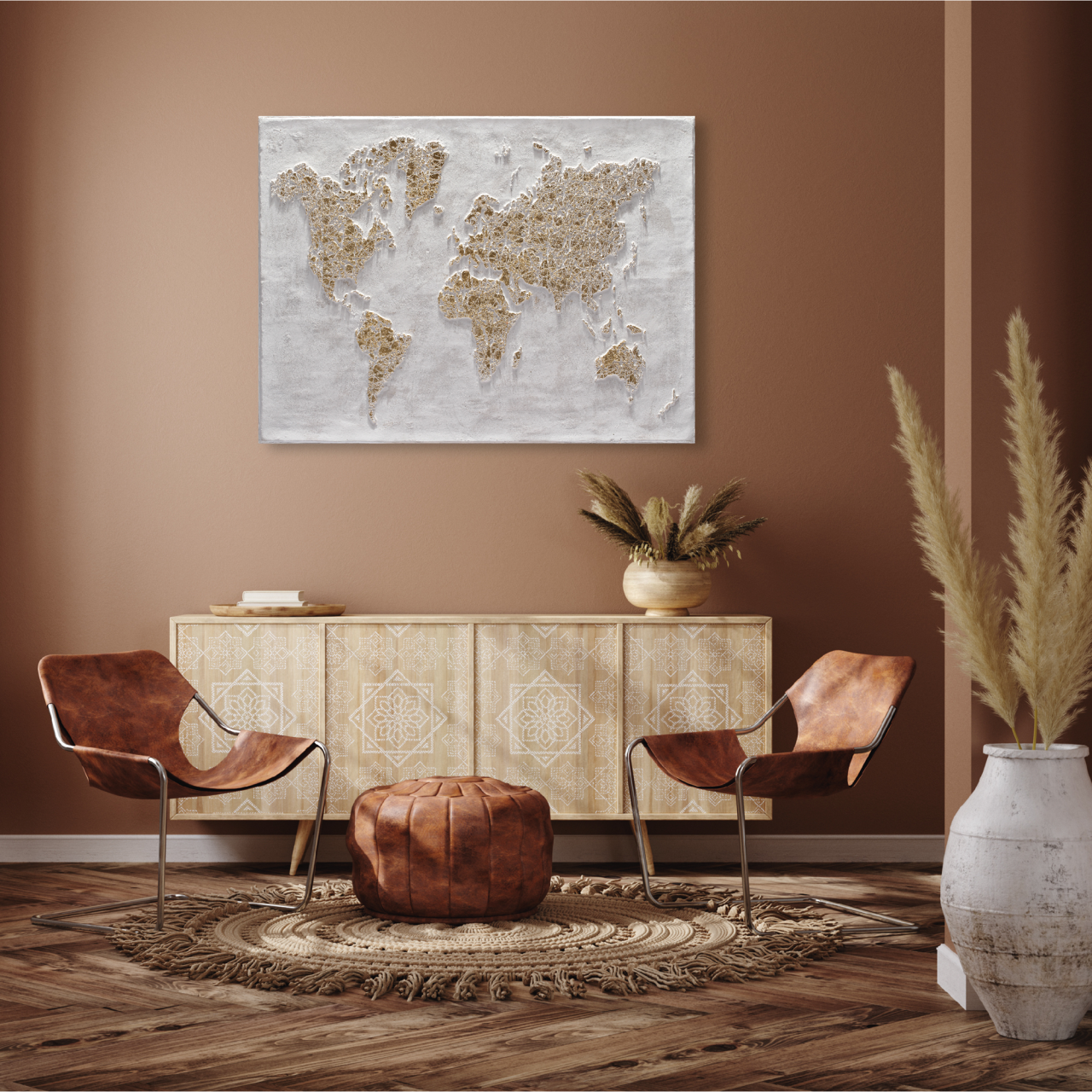 DIPINTO ART. W733 90X120 FSC100 - ambientata