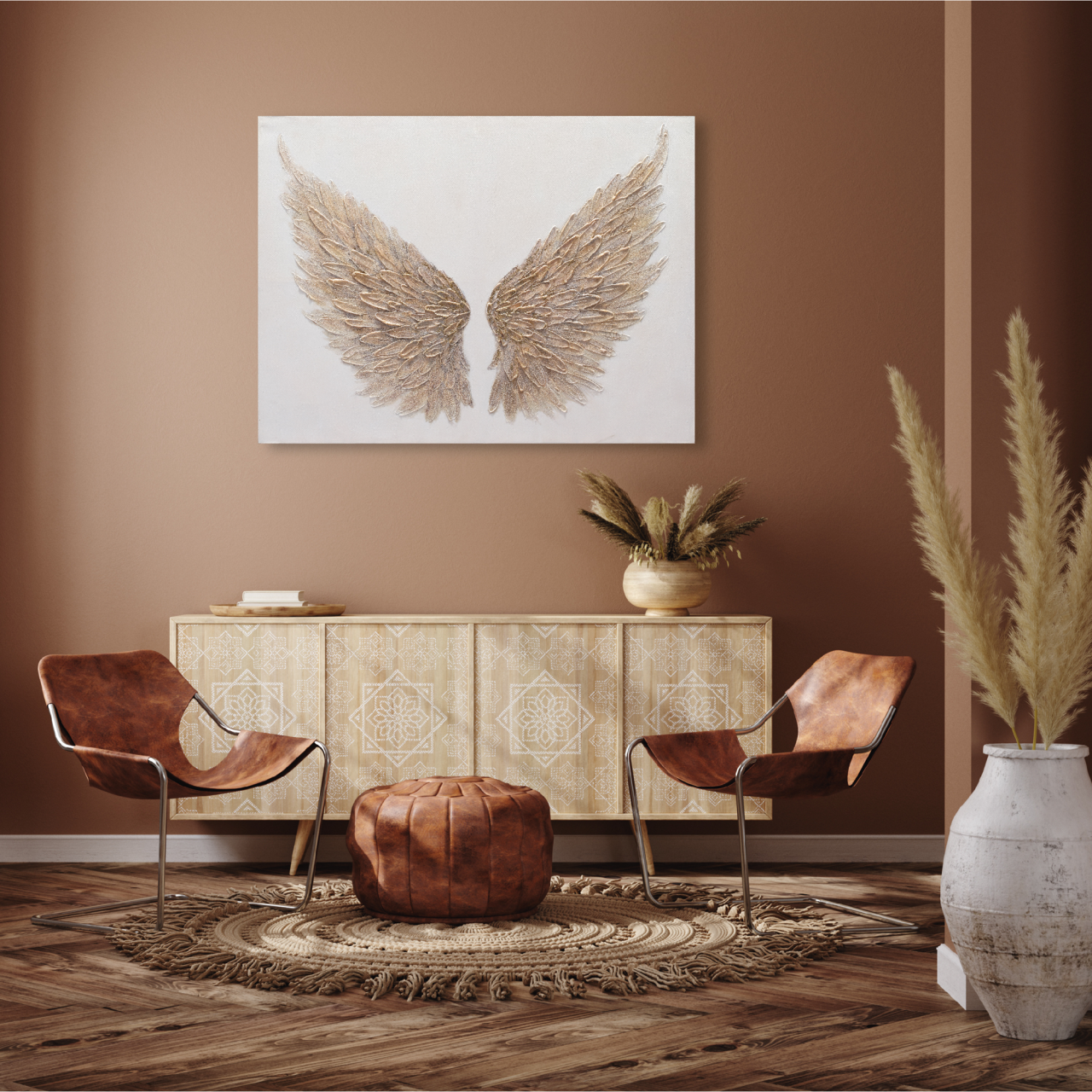 DIPINTO ART. W734 90X120 FSC100 - ambientata