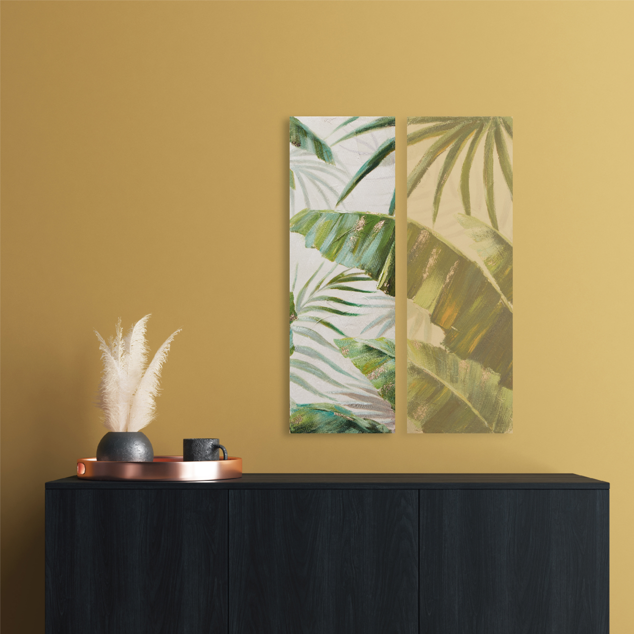 DIPINTO ART. W802 30X90 FSC100 # - ambientata