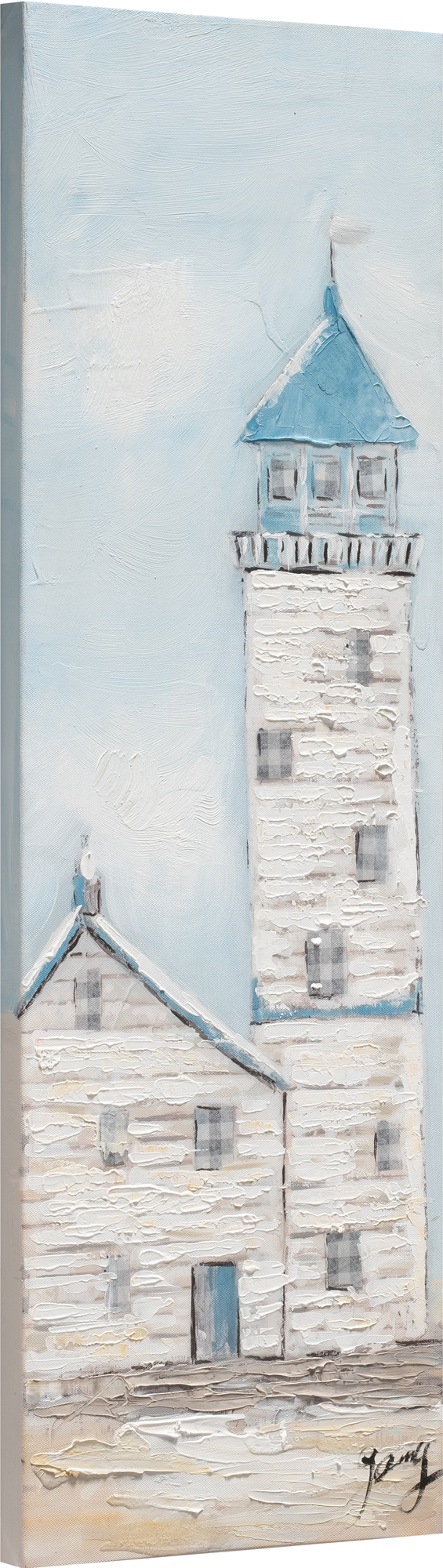 DIPINTO ART. W910 30X90 FSC100 - laterale