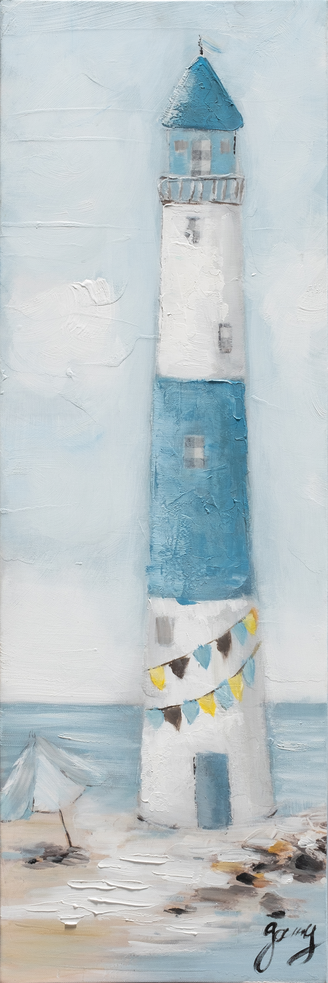 DIPINTO ART. W911 30X90 FSC100 - frontale