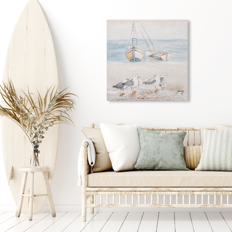 DIPINTO ART. W919 60X60 FSC100 - ambientata