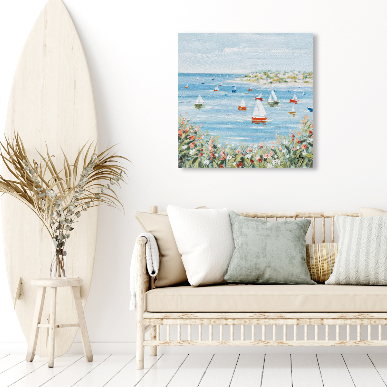 DIPINTO ART. W920 60X60 FSC100 - ambientata