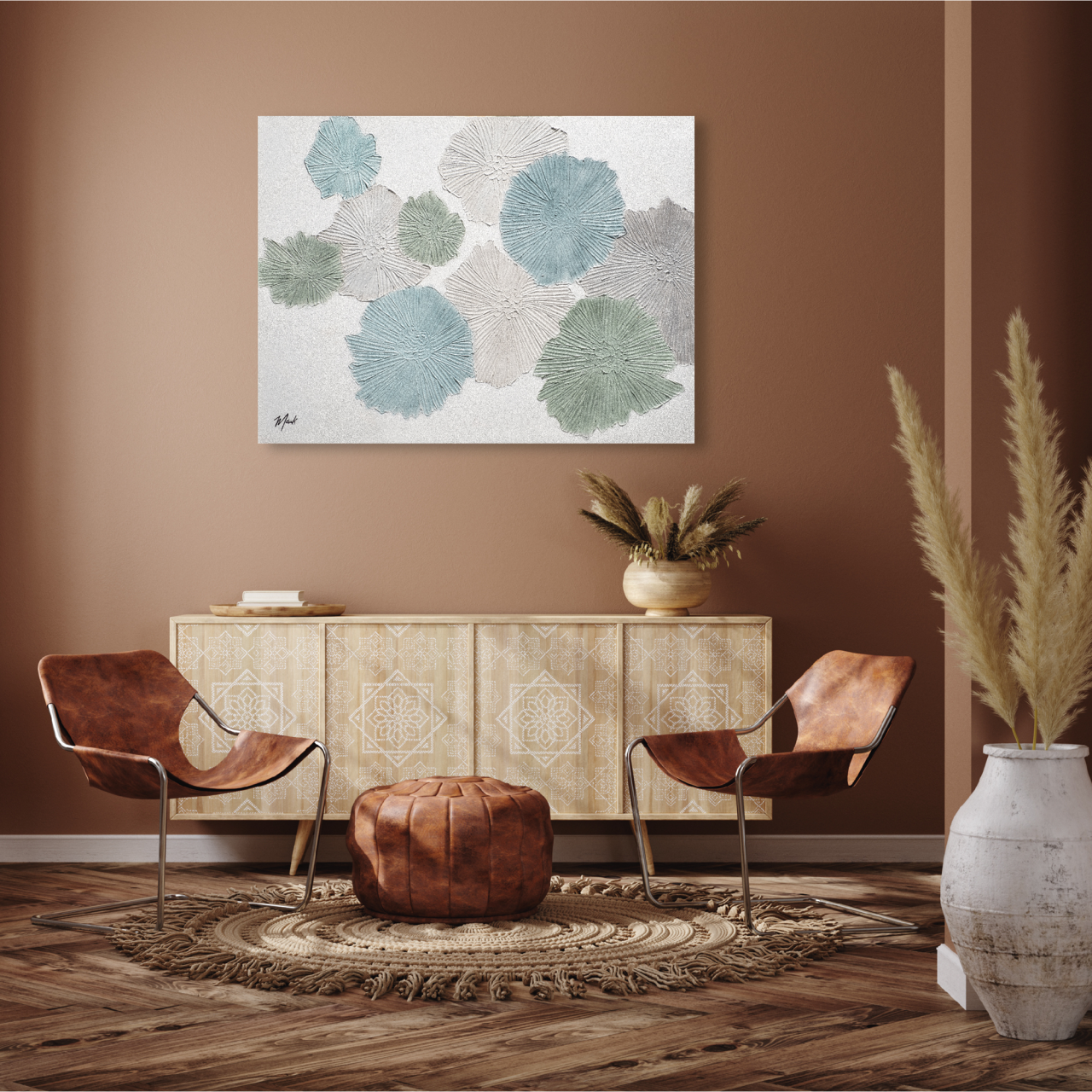 DIPINTO ART. W947 90X120 FSC100 - ambientata