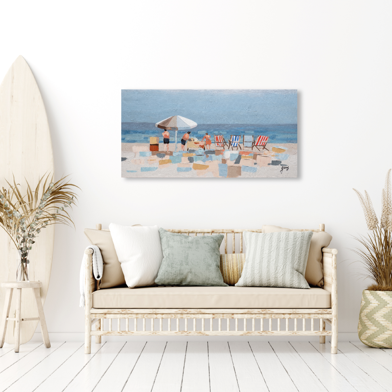 DIPINTO ART. W960 60X120 FSC100 - ambientata