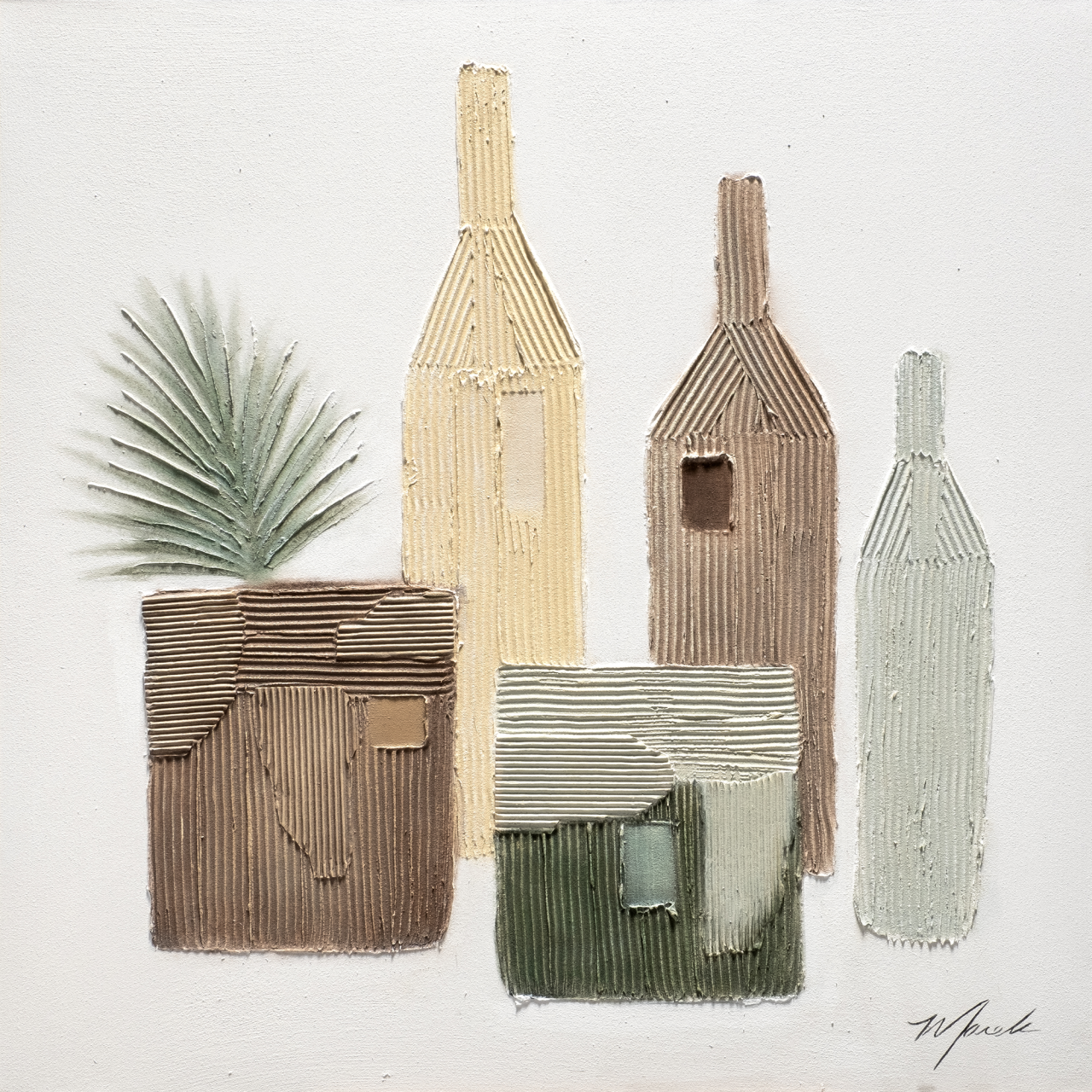 DIPINTO ART. W969 100X100 FSC100 - frontale