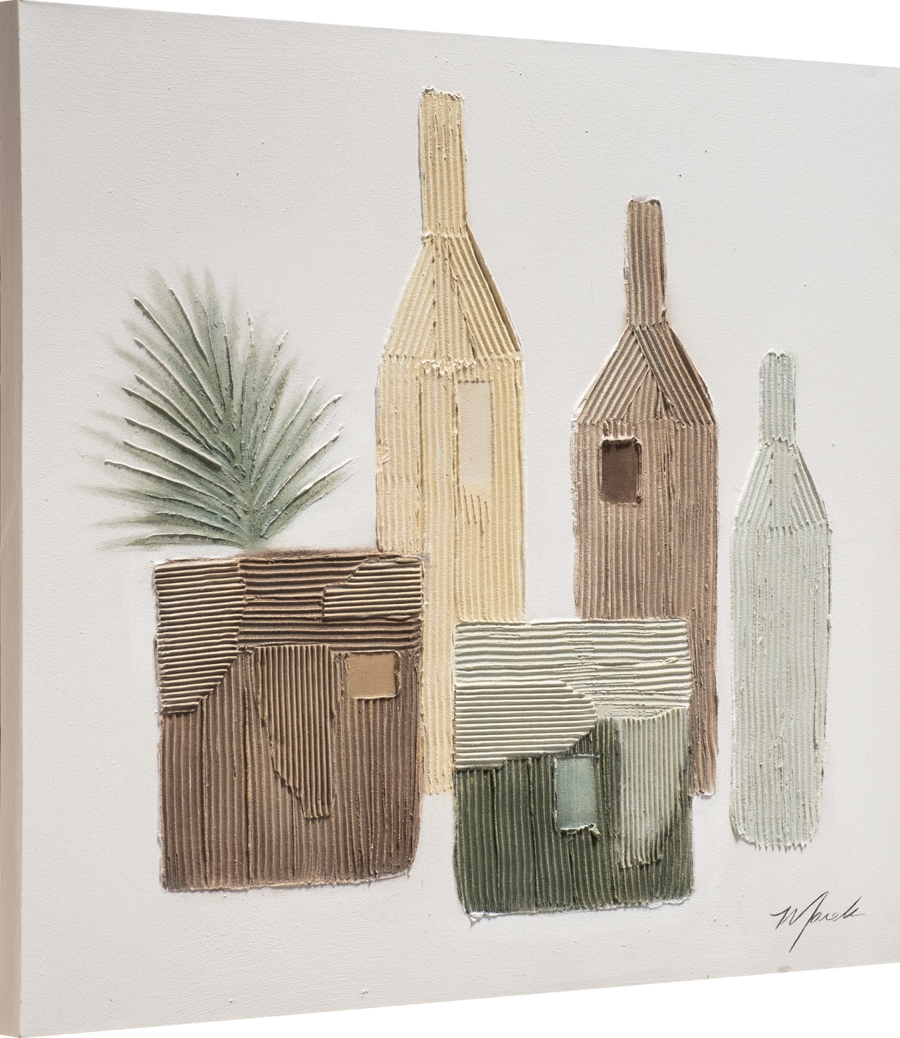 DIPINTO ART. W969 100X100 FSC100 - laterale